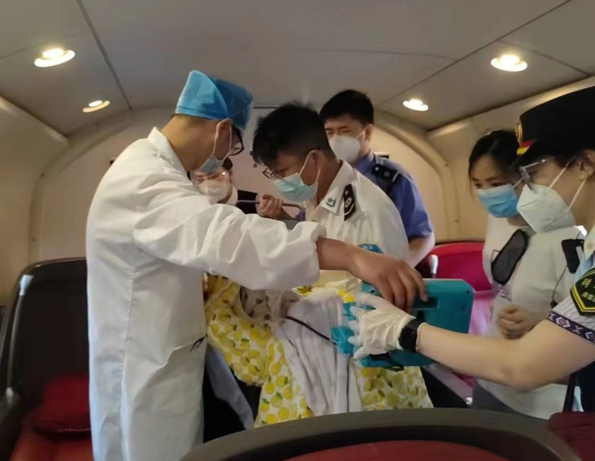 尖扎县高铁转院公司